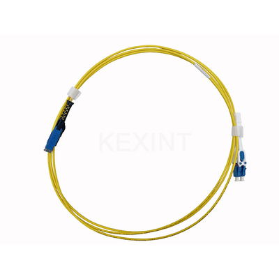 KEXINT 2M MDC UPC đến LC UPC Uniboot Duplex OS2 Single Mode LSZH (OFNR) 2.0mm Fiber Optic Patch Cable