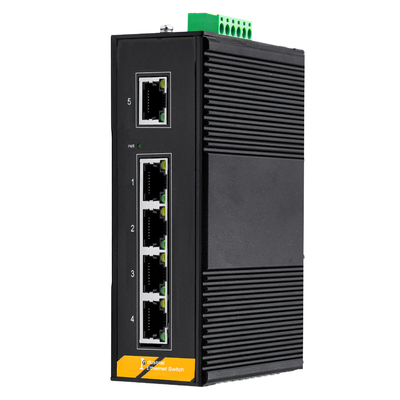 KEXINT Gigabit 5 Cổng điện hạng công nghiệp (POE) Điện qua chuyển đổi Ethernet