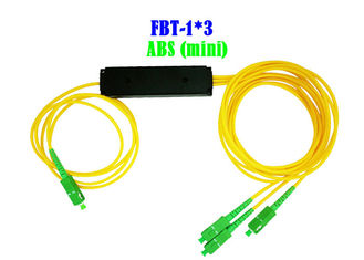 Mạng nhỏ WDM 1 × 3 Cáp quang SC APC Đầu nối ABS Độ tin cậy cao