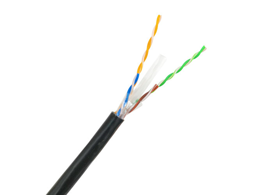 Cáp Ethernet PE UTP Cat6 Ngoài trời Chống thấm nước 23AWG Tốc độ cao 4 * 0,565 Dây dẫn