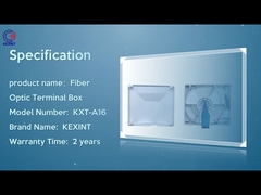 KEXINT 1 Core ABS FTTH Fiber Optical Face Plate Invisible Wall Socket Fiber OpticTermination Box
