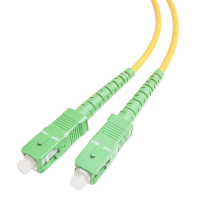 KEXINT FTTH LSZH 2.0MM Single Mode G657A1 3M SC APC Simplex Fiber Patch Cable