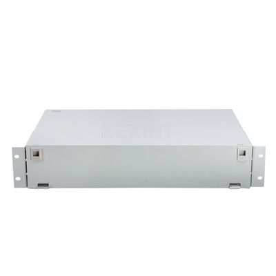 Khung phân phối quang ODF Bảng vá sợi quang SC LC 72 Cổng 2U Rack Mount