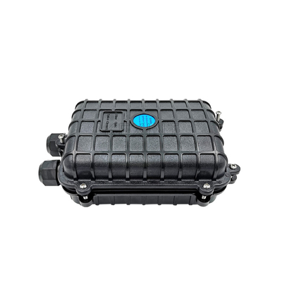2 cổng Chống thấm nước ngoài trời bằng tia cực tím Đóng cửa mối nối sợi quang FTTH IP68 6-96 Lõi