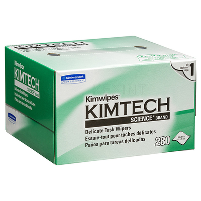Kimwipes Giấy không bụi Giấy lau sợi quang Giấy lau 100% bột gỗ