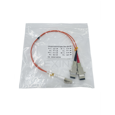 Cáp nối sợi quang KEXINT 1ft LC Male To SC Female Multimode 50/125 2.0mm Duplex