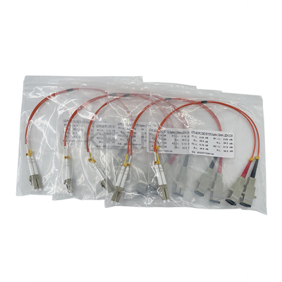 Cáp nối sợi quang KEXINT 1ft LC Male To SC Female Multimode 50/125 2.0mm Duplex
