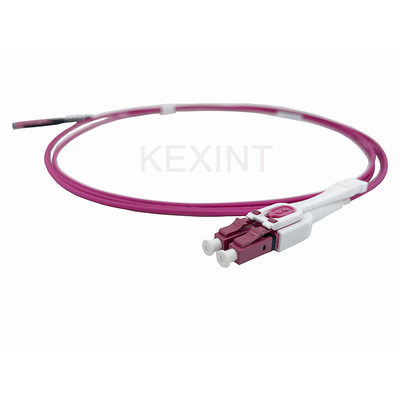 KEXINT 2M MDC UPC đến LC UPC Uniboot Duplex Multimode OM4 LSZH (OFNR) 2.0mm Fiber Optic Patch Cable