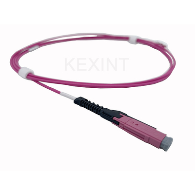 KEXINT 2M MDC UPC đến LC UPC Uniboot Duplex Multimode OM4 LSZH (OFNR) 2.0mm Fiber Optic Patch Cable