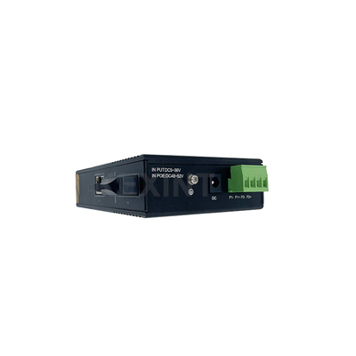 KEXINT Gigabit 1 cổng quang học 4 cổng điện công nghiệp (POE) Bộ chuyển đổi truyền thông truyền thông