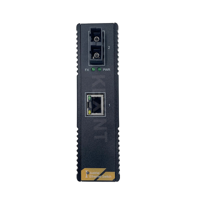 KEXINT Gigabit 1 cổng quang học 4 cổng điện công nghiệp (POE) Bộ chuyển đổi truyền thông truyền thông