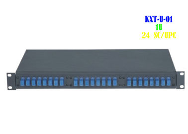 Cáp quang 24 cổng Patch Panel Rack Mount Network Computer Room Hỗ trợ