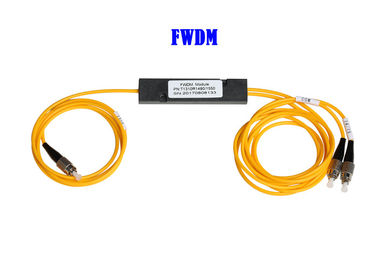 Bộ ghép kênh phân chia theo bước sóng FWDM FC APC T1550 TV 1 * 2 Cách ly 45dB