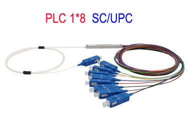Bộ chia PLC sợi quang UPC Mô-đun nhỏ 1650 Operting bước sóng tối đa
