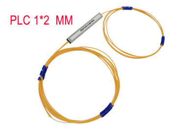 Bộ chia PLC sợi quang đa chế độ 1 × 2 50/125 0.9 Hytrel Orange 850nm
