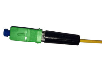 Đầu nối nhanh Cáp quang 55mm SC APC Đơn chế độ kết nối sợi quang Bộ ghép nối 10N
