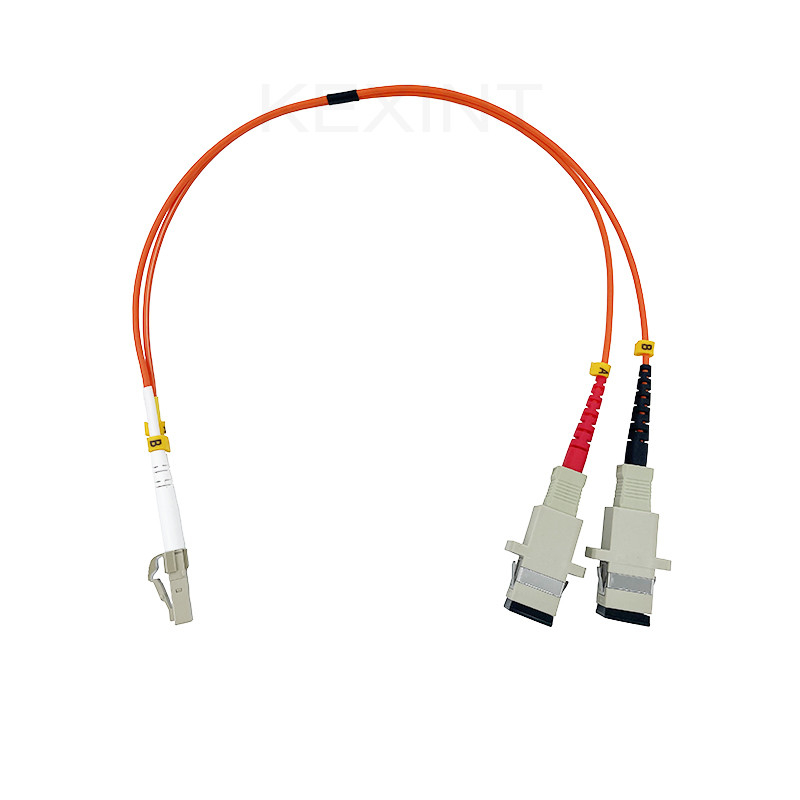 Cáp nối sợi quang KEXINT 1ft LC Male To SC Female Multimode 50/125 2.0mm Duplex